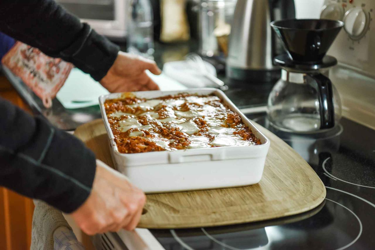 Chianti food pairing lasagna.