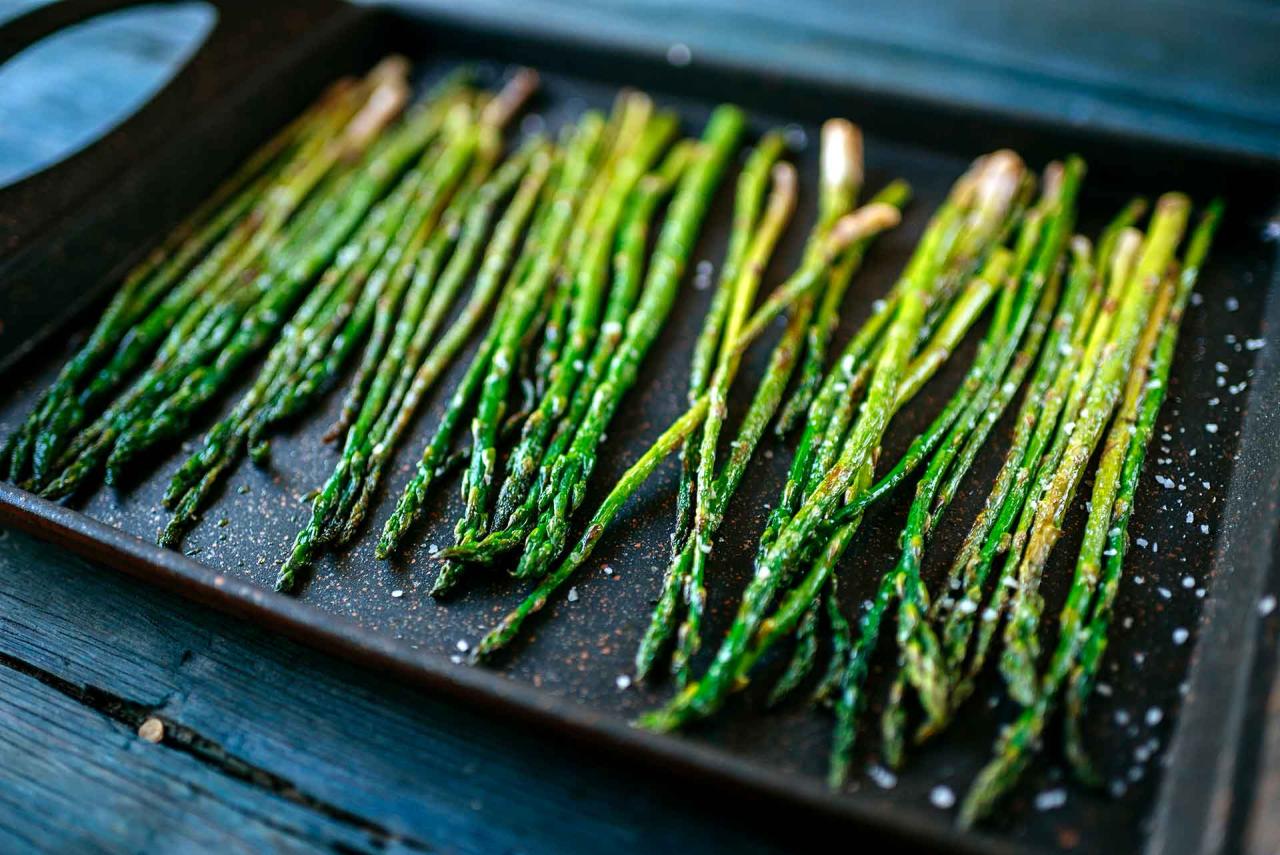 Sauvignon blanc pairing with grilled asparagus.