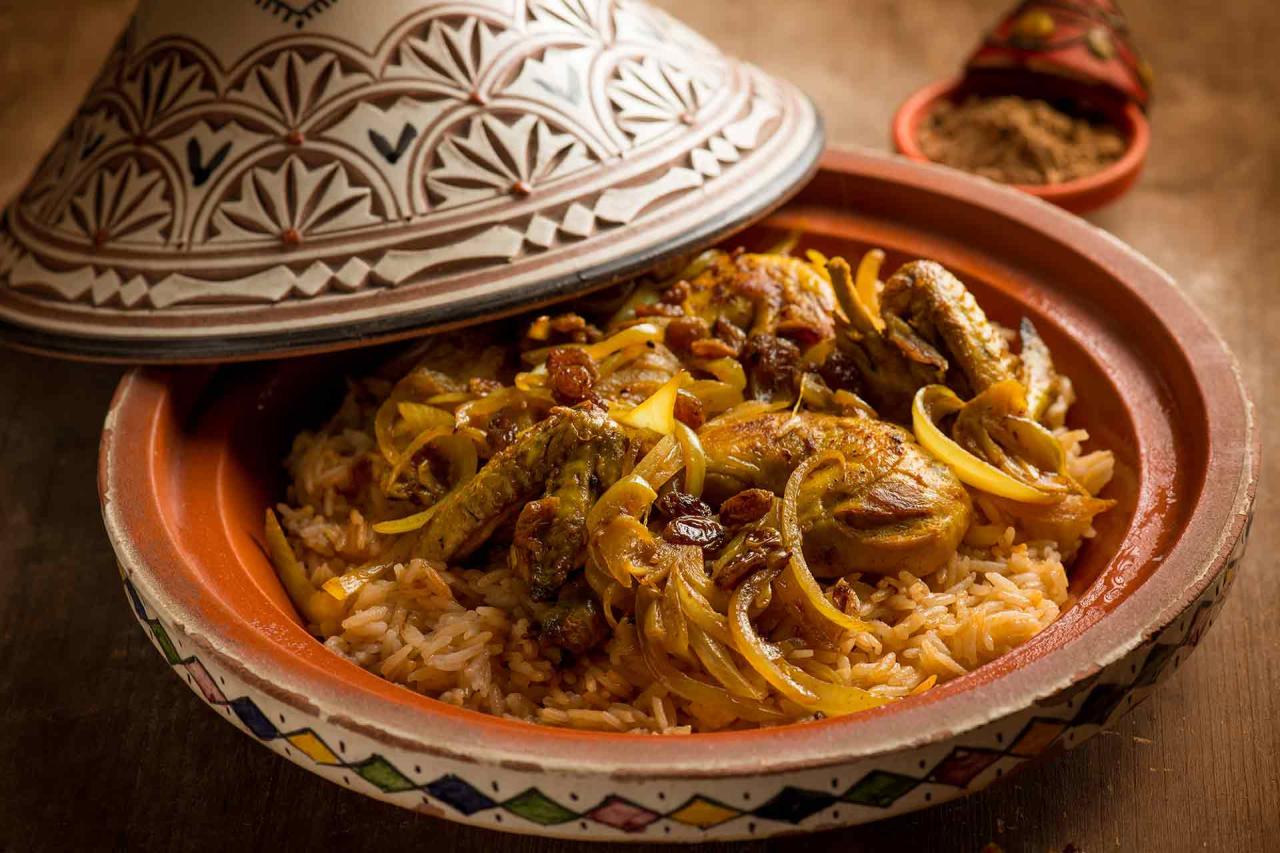 Pair Gewürztraminer with Moroccan food.